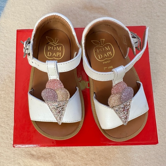 - Pom D’Api - Baby sandals size 21 - Picture 2 of 4
